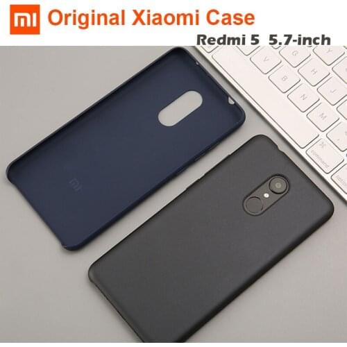 Original Xiaomi Redmi 5 Case Cover 5.7 inch Redmi5 Ultra slim Luxury anti-knock Hard PC back Cover for Xiaomi Redmi 5 Phone 5.7"