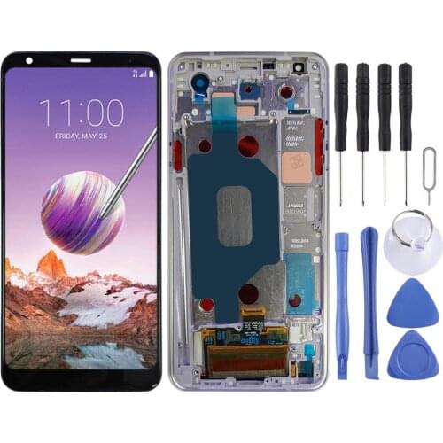 LCD Screen and Digitizer Full Assembly with Frame for LG Stylo 4 / Q Stylo 4 / Q710 / Q710MS / Q710CS