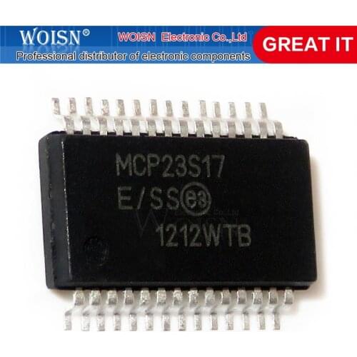 1pcs/lot MCP23S17-E/SS MCP23S17ESS MCP23S17-E MCP23S17 SSOP-28 In Stock