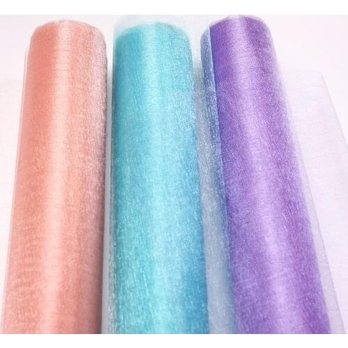 5Yards Fantasy Valentines Day Bouquet Wrapping Gauze Mesh DIY Florist Supplies Packing Craft Paper Wedding Party Decor Material
