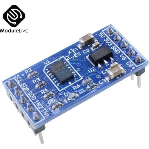 ADXL345 IIC / SPI 3-axis Digital Gravity angle Sensor Acceleration Accelerometer Tilt Sensor Module For Arduino