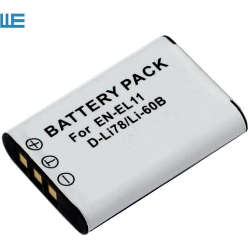 Li-60B Li60B EN-EL11 ENEL11 DB-L70 DBL70 DB-80 DB80 Camera Battery for Olympus FE-370