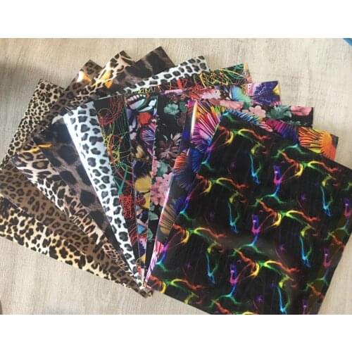 Free shipping Beautiful Color 10 sheets 25cmx30cm TPU Heat Transfer Vinyl Heat Press Machine T-shirt Iron On HTV Printing