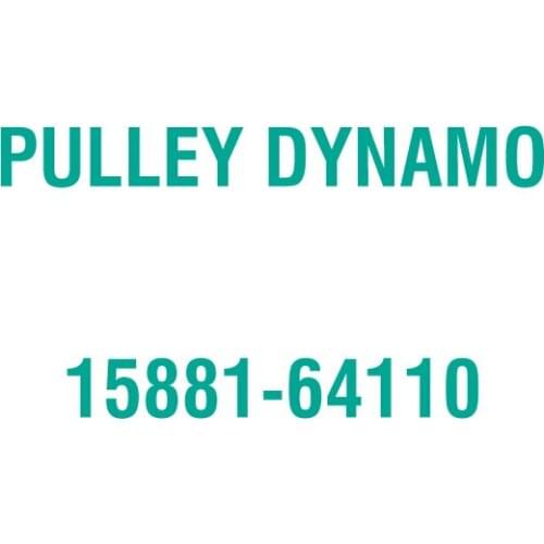 For Kubota 15881-64110 PULLEY DYNAMO