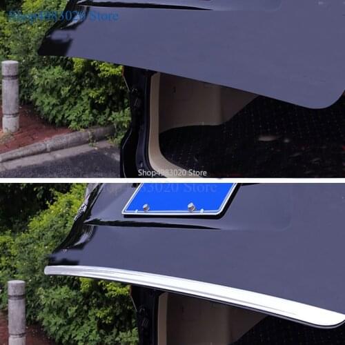 For Toyota Highlander Kluger 2014 2015 2016 2017 2018 2019 Rear Trunk Cover Tailgate Trim Door Handle Molding Boot Garnish Bezel