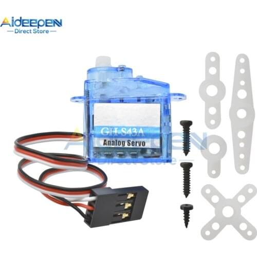 Micro Servo 3.7G 4.3G For Control Aeromodelling Aircraft Flight Direction Helicopter Model 4.8 to 7.2V Steering Gear Micro Servo