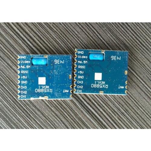 FPV RC 5.8G 5.8Ghz 8 Channels Wireless Audio Video Receiver ModuleRX5880