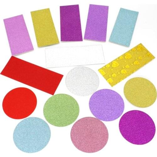 Wholesales 100/200 Pcs Eyelash Glitter Background Paper for the Inside of the lashes packaging box Eyelash Case For the inside