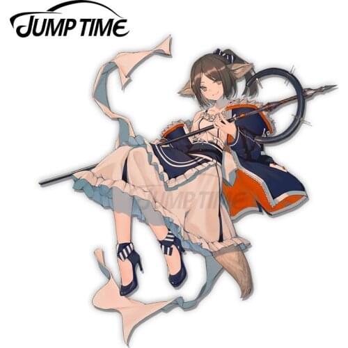 Jump Time 13 x 10cm Arknights Perfumer Anime Waifu Personality Car Stickers Vinyl Car Wrap Kids Room Family Wall Window Decal