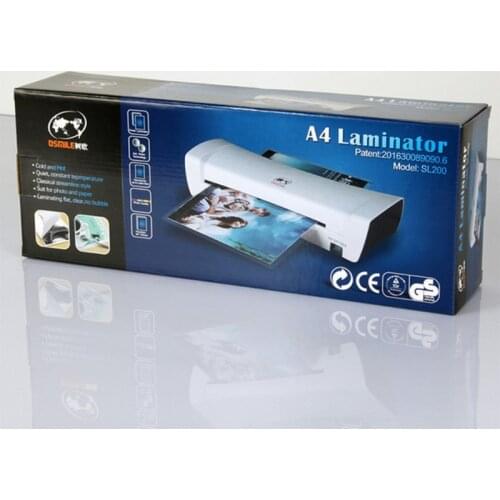 Professional Thermal Office Hot Cold Laminator Machine for A4 Document Photo 24BB