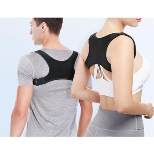 Adjustable Posture Corrector Back Shoulder Straightener Support Correct Body Brace Bra Belt Men Women Back Support Shoulder Belt