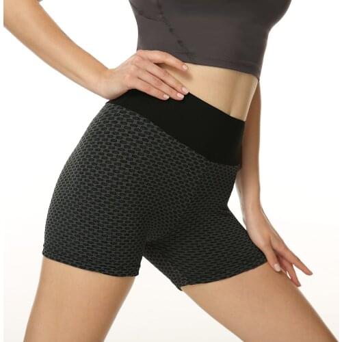 High Waist Yoga Running Shorts Three-point Breathable Workout Shorts Hip-lifting Fitness Yoga Shorts Running Women Gym Leggings