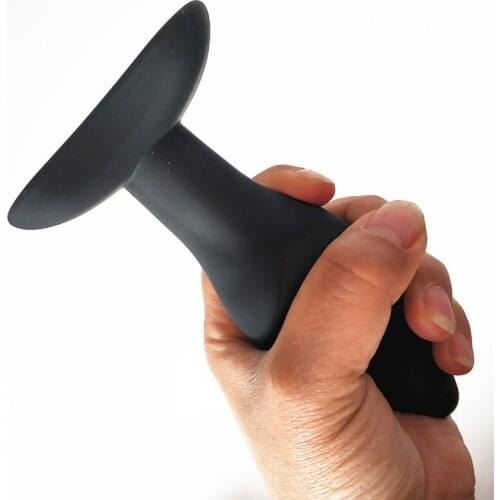 30-45mm Sexy Black Silicone Anal Plug Massage Adult Gay Sex Toys For Women Man Buttplug sexo anal butt plug erotic toys Products
