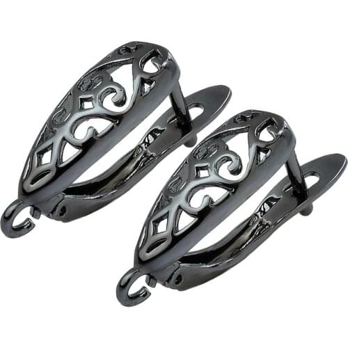 Peixin Charm most popular DIY earring buckle womens hook handmade jewelry making accessories fashion design hollow earring hook