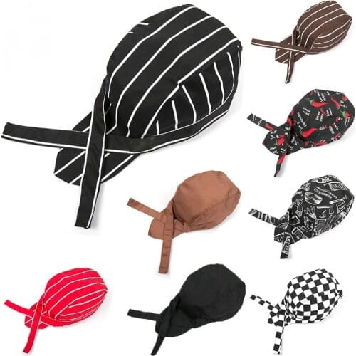 Chef hat Cafe Bar Waiter cap Restaurant Hotel Workwear Cook Baking hats Men Women Breathable cooks cap