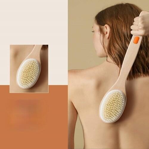 Shower Brush, Dry Brushing for Body Cellulite and Lymphatic for Bath Shower Wash Brushing Exfoliating Legs and Back