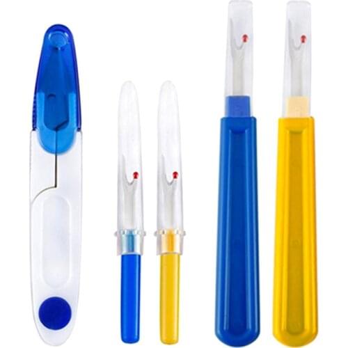 Set Sewing Seam Ripper Thread Seam Remover Stitch Unpicker Thread Cutter Tool with Trimming Scissors DIY Quilting Sewing Tools