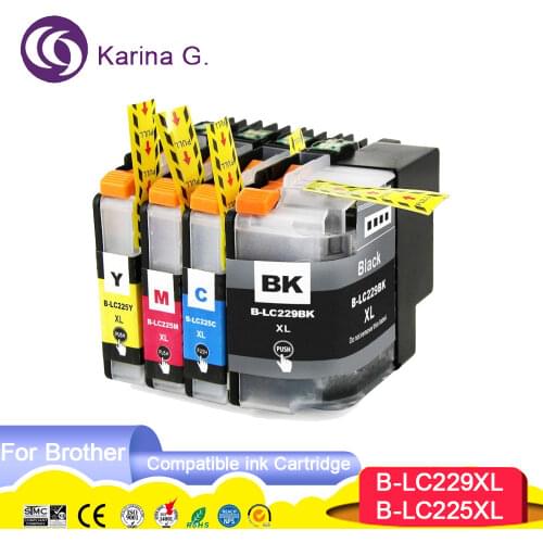 Compatible Ink Cartridge For Brother LC229 LC225 For Brother MFC-J5620DW/MFC-J5625DW/MFC-J5320DW/MFC-J5720DW