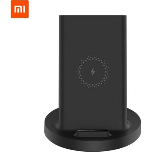 Xiaomi Vertical Wireless Charger 20W Max with Flash Charging Qi Compatible Multiple Safe Stand Horizontal for iPhone Samsung