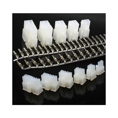 2x2/3/4/5/6/7/8/9/10/11/12Pin 14/16/18/20/22/24Pin 4.2mm Pitch Terminal/Housing Wire Connector Adaptor 5557 5559 Kits Resistor