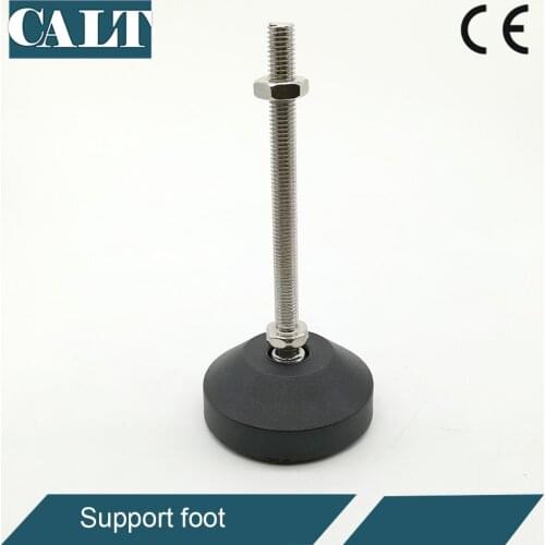 4pcs M8/M10 Thread Foot Cups Reinforced Nylon Base 60mm Diameter Articulated Feet universal Leveling Foot