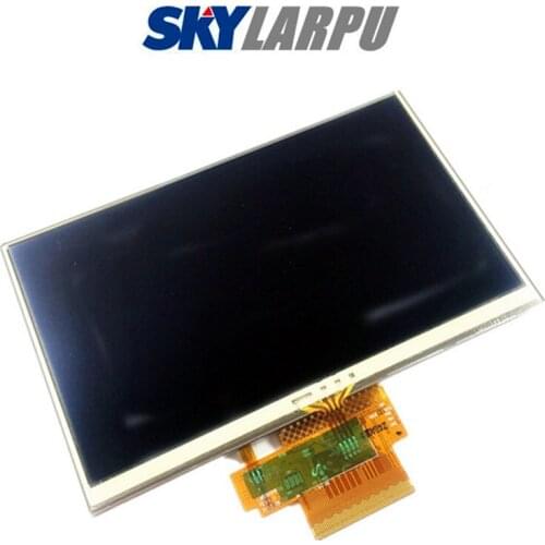 5" Inch For TomTom Tom Tom VIA 115 125 GPS LCD Display Screen With Touchscreen Digitizer Panel Free Shipping