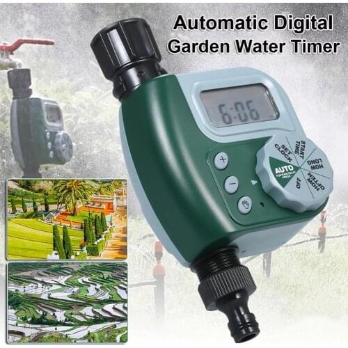 Automatic Water Faucet Timer Garden Irrigation Controller 1-outlet Sprinkler Watering Sprinkler System Irrigation Controller