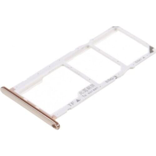 For Huawei Y6 2018 Y6 2019 Y6 Prime 2018 Holder Slot SD Dual Single SIM Card Tray