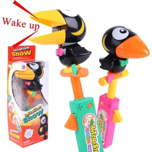 Electronic Talking Parrot Toys Speaking and Recording Electric Bird Toy Kids Toys Cute Sound Record Educational Toy Kids Gift