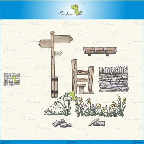 On The Trail metal cutting dies 2021 new diy die molds Scrapbooking Paper Making die cuts crafts large die