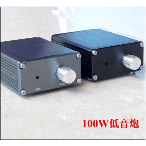 Mini digital amplifier B3 DC8-25V 50W+50W TPA3116D2 + NE5532 Subwoofer desktop amplifier