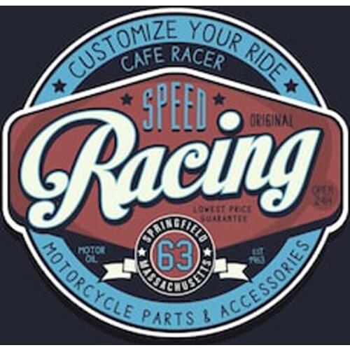 Customize your ride speed racing motor oil Motor Car Sticker Decal