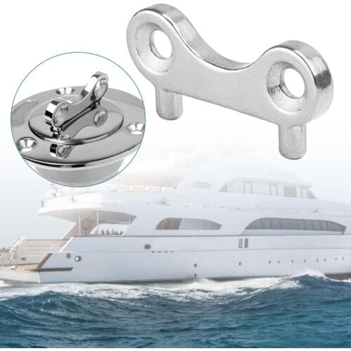 Stainless Steel Fuel Gas Water Waste Tank Deck Fill Filler Spare Cap Key Replacement Plate Tool for Boat Marine Yacht Accessorie