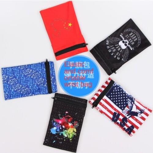 The New Fashion New Men Women Wrist Wallet Pouch Band Zipper Running Travel Gym Cycling Safe Sport Bag Mobile Phone Bag