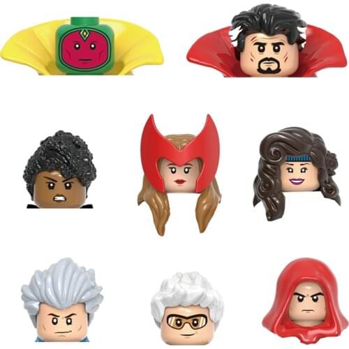 Single Sale Building Blocks Doctor Vision Witch Movie Characters Compatible Small Figures Toys For Children X0306