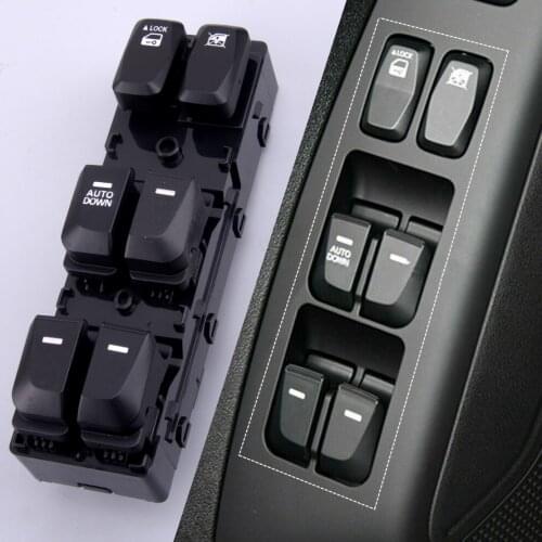 16 Pins Electric Power Master Window Switch Car ABS Fit for Hyundai Tucson 2.0L 2.4L 93570-2S150 2010 2011 2012 2013 2014 2015