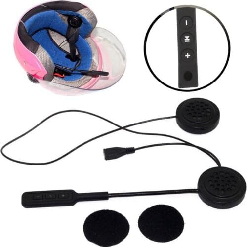 80%HOT Bluetooth 4.0 Rechargeable Motorcycle Helmet Headset Loudspeaker with Microphone