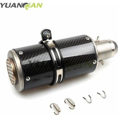 36-51mm universal Motorcycle Modified Exhaust pipe Muffler for yamaha Yzf R1 R6 SUZUKI GSXR1000 K7 GSXR 1000 GSX-R1000 Honda