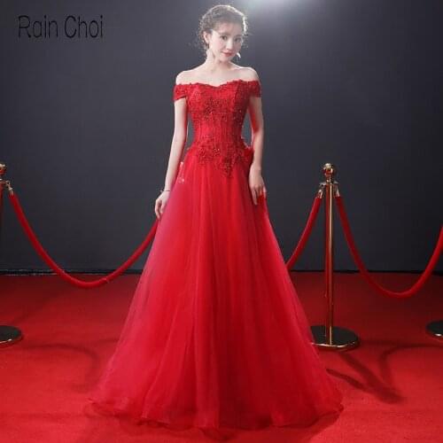 Evening dresses 2021 Long Formal Prom Dress Wedding Party Gown