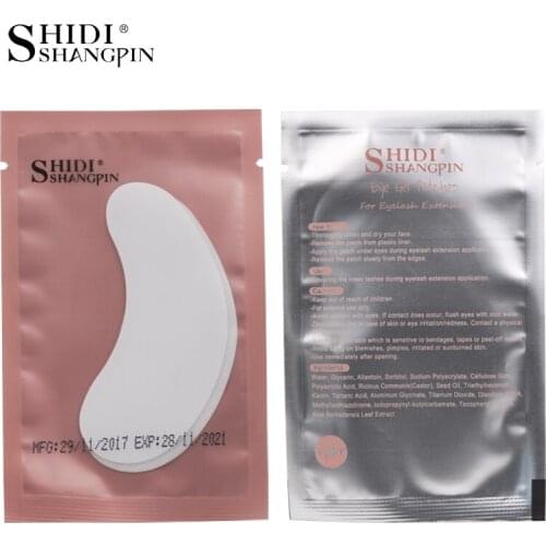 10 pairs New Paper Patches Eyelash Under Eye Pads Lash Eyelash Extension Paper Patches Eye Tips Sticker Wraps Make Up Tools