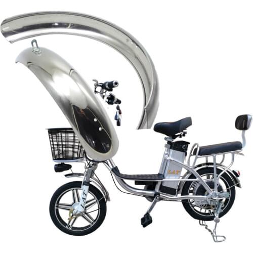 16 inch Folding Electric Bike Mud Guard Bike wings Bicycle mudguard Fender Front Rear Mudguard Free Shipping