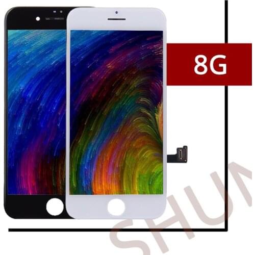 5PCS AAA+++ Grade No Dead Pixel Screen For iPhone 8 LCD Display With 3D Touch Screen Digitizer Assembly Replacement Free Shipp
