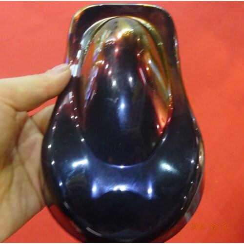 10g/Bag Black To Red Optically Variable Color Chameleon Pigment Paint Car Coating Pigment For Automotive Purpose