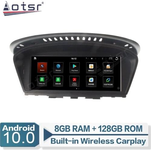 For BMW Series 5 3 E60 E61 E62 E63 E90 E91 Android Auto Car Player Radio GPS Navigation Multimedia IPS Screen WIFI AutoRadio