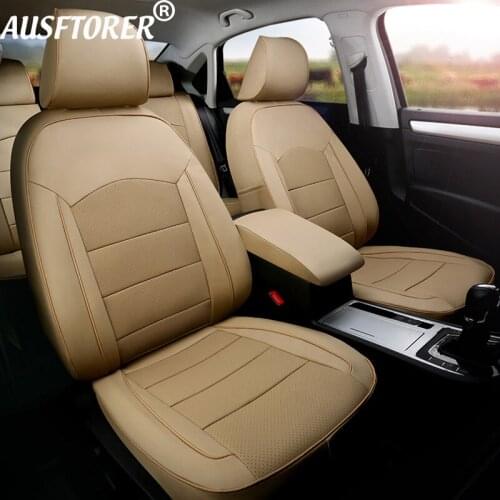 Custom Fit Cover Car Seats for Toyota Land Cruiser 2014 2015 2016 Genuine Leather & Leatherette 8 Seats Covers Supports Full Set