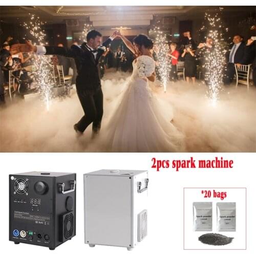 Grezer 650w DMX Wireless Remote Control Wedding Party Cold Spark Fireworks Machine Stage Special Effect