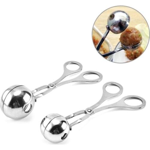 Creative Meatball Maker Convenient 304 Stainless Steel Stuffed Meatball Clip DIY Fish Meat Rice Ball Clamp Kitchen Cooking Tools