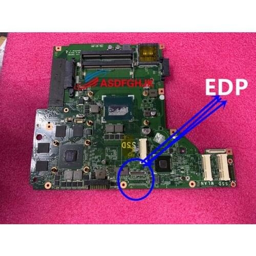 MS-16GF MS-16GF1 VER 1.1 FOR MSI GE60 LAPTOP MOTHERBOARD WITH I5 I7 CPU AND GTX860M GTX850M GPU