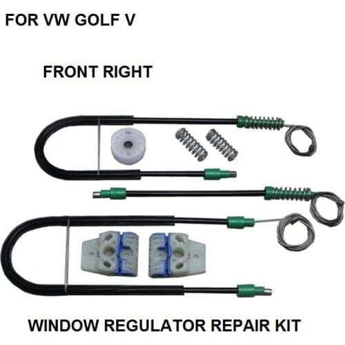 ELECTRIC WINDOW REGULATOR FOR VW GOLF V 4/5 DOOR FRONT-RIGHT 2013-2015