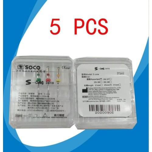 Dental Root Canal Files SOCO COXO S-One 2018 Reciproc Endo Rotary Files Niti Endodontic Instruments One Files Endodontics Engine